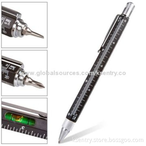 2014 newest tech tool 6-in-1 stylus pen with screwdrivers and ballpoint pen